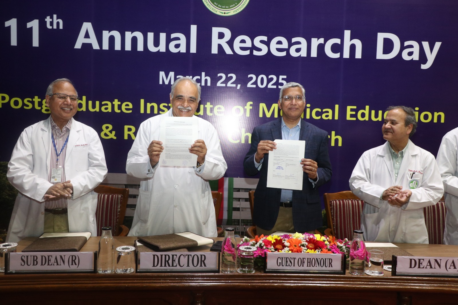From Labs to Lives: PGIMER’s 11th Annual Research Day presents Cutting-Edge Medical Discoverie s